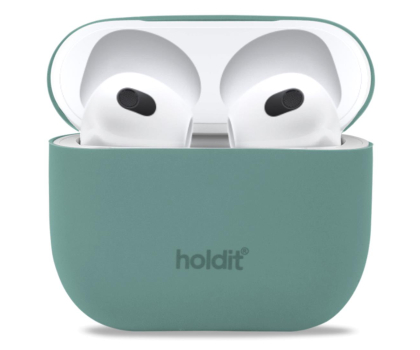Etui na słuchawki Holdit Silicone Case AirPods 3 Moss Green